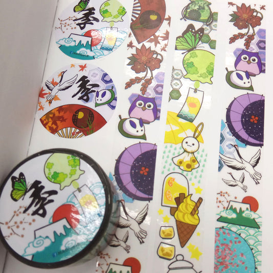 Season Transparent Tape