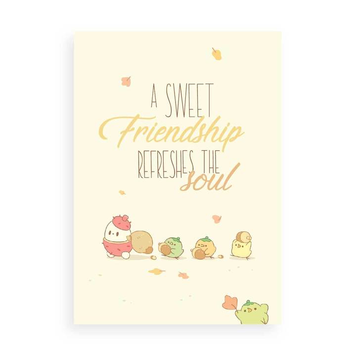 Sanggo Postcard: A Sweet Friendship