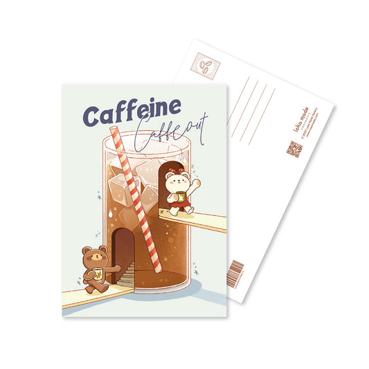 loka made postcard | CAFFEINE CAFFEOUT