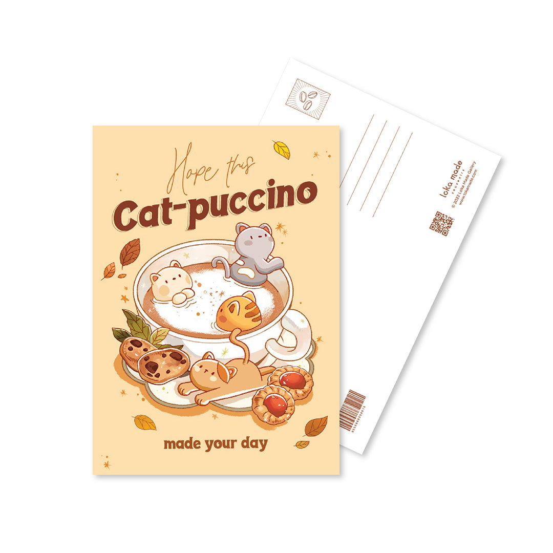 loka made postcard | CATpuccino made your day