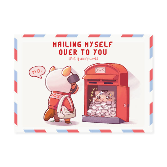 loka made postcard | Mailing Myself To You