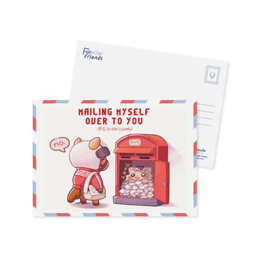 loka made postcard | Mailing Myself To You