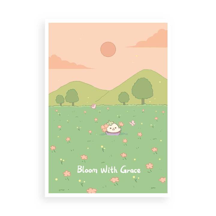 Sanggo Postcard: Bloom With Grace