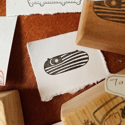 Catdoo rubber stamp - Malaysia Flag (CD230303)