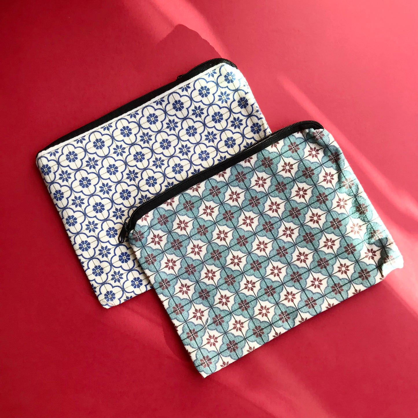 Malaysian Art Pouches - Floral
