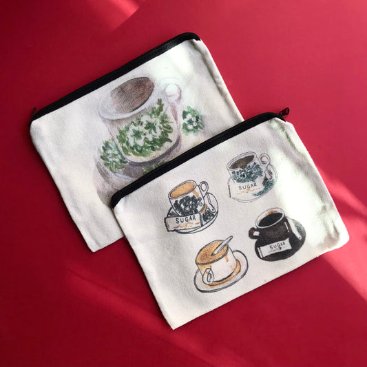 Malaysian Art Pouches - Kopi