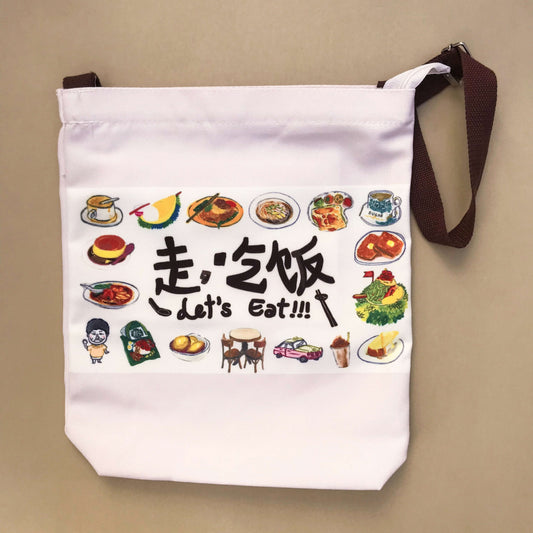 Malaysian Art SLINGBAG - Let's Eat