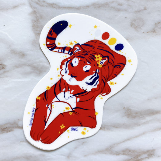 Merdeka Tiger Vinyl Sticker
