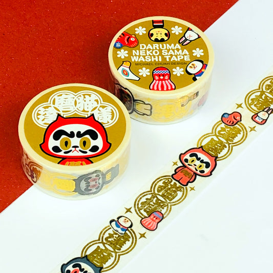 Daruma Washi Tape