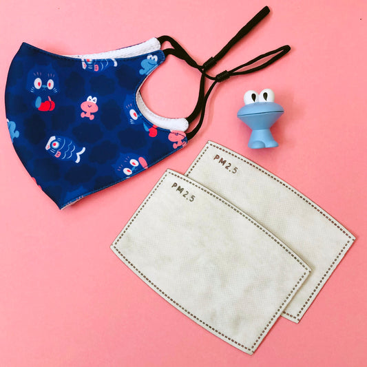 Washable Face Mask (Blue)