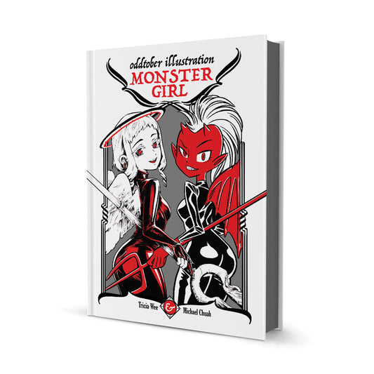 Oddtober Illustration: Monster Girl Art Book