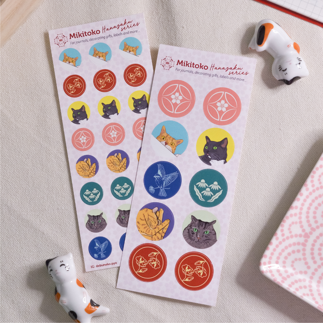 Mikitoko – Hanazaku Series Sticker