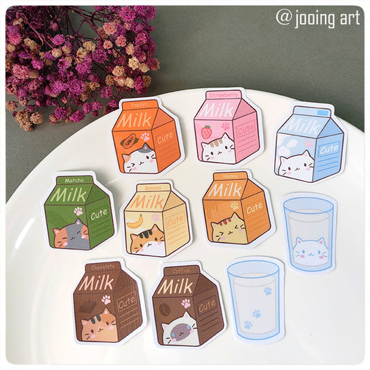 Milk Cat Sticker
