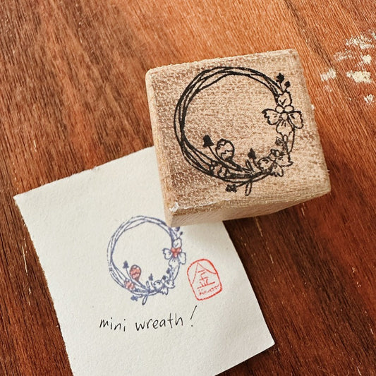 Catdoo rubber stamp - Mini Wreath (CD230304)