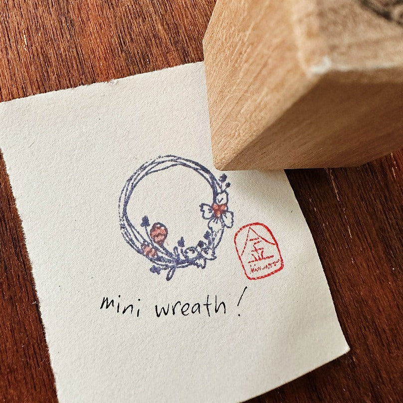 Catdoo rubber stamp - Mini Wreath (CD230304)