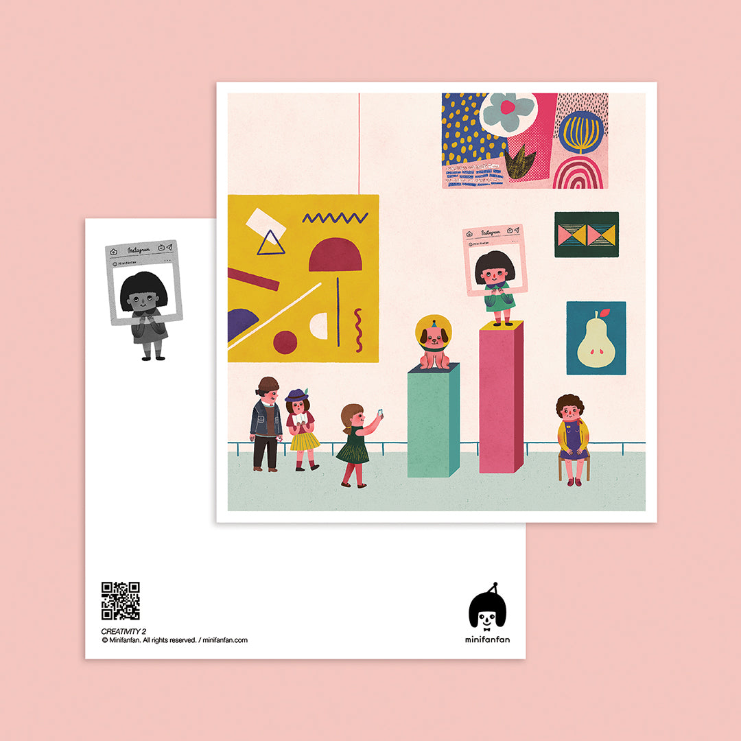 Minifanfan | Creativity 2 Postcard | Special Edition