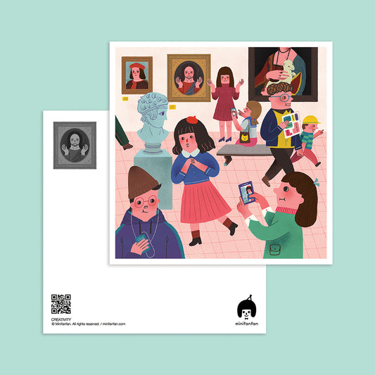 Minifanfan | Creativity Postcard | Special Edition