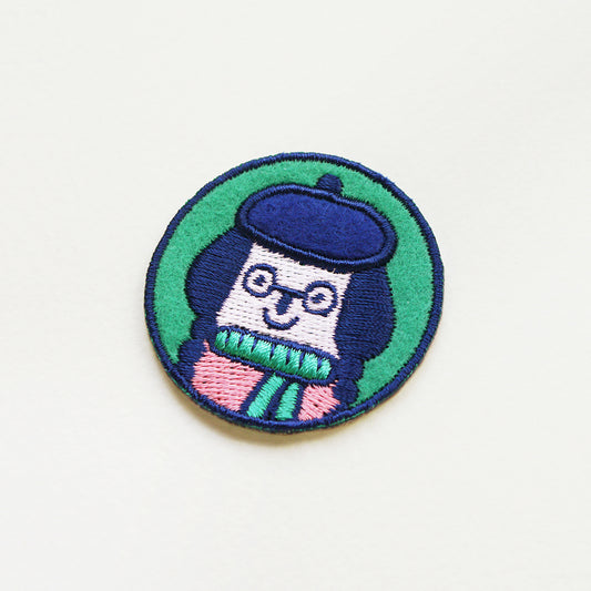 Minifanfan | Little Girl Patch Pin