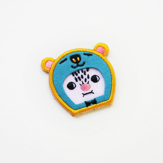Minifanfan | Mr. B The Sea Green Bear Patch Pin