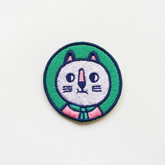 Minifanfan | Mr. Cat Patch Pin