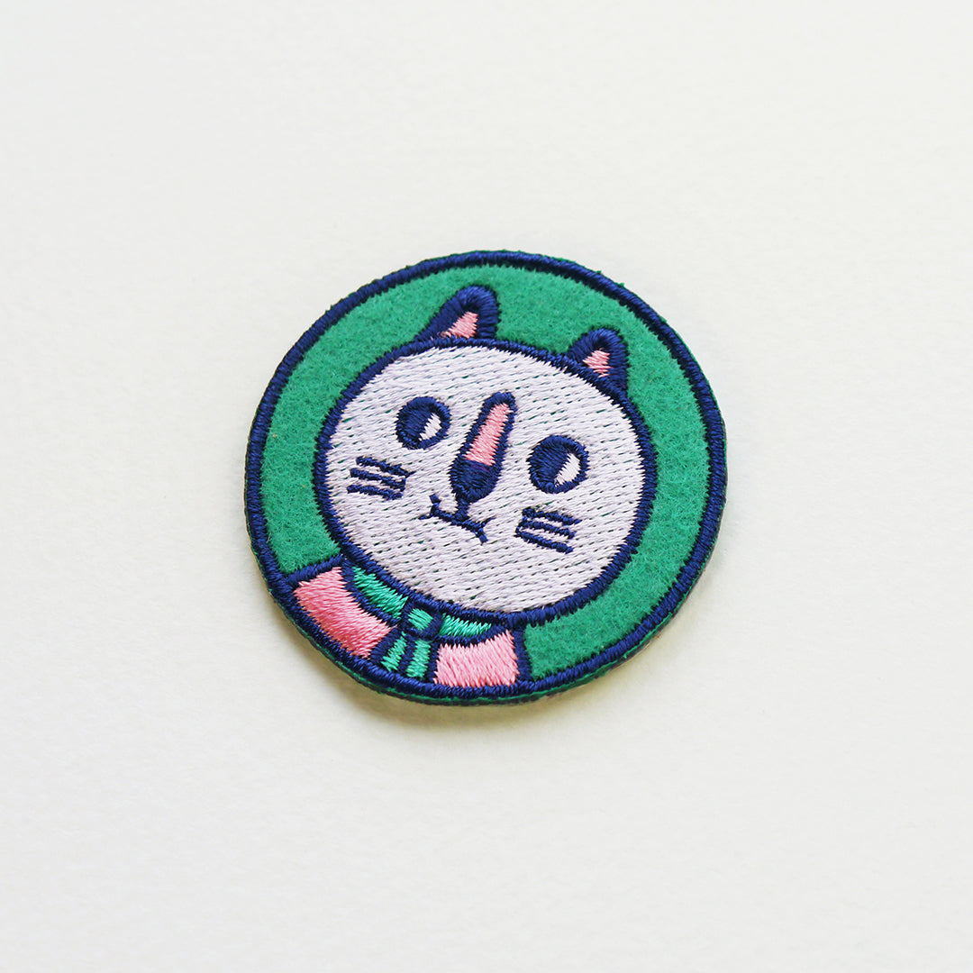Minifanfan | Mr. Cat Patch Pin