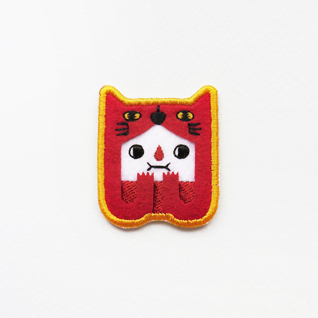 Minifanfan | Veela The Big Red Cat Sticker Patch