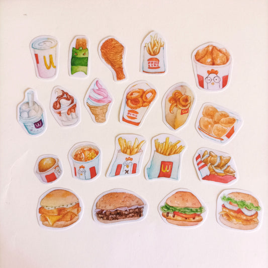 Mi Sticker – Fast food