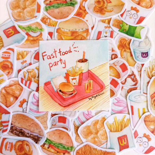 Mi Sticker – Fast food