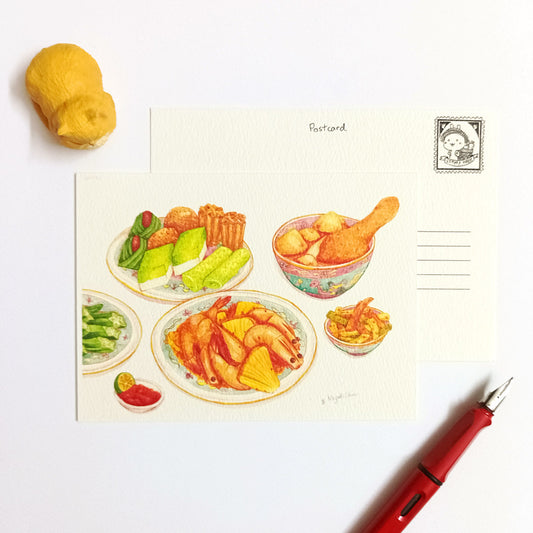 Mi Postcard - Nyonya cuisine