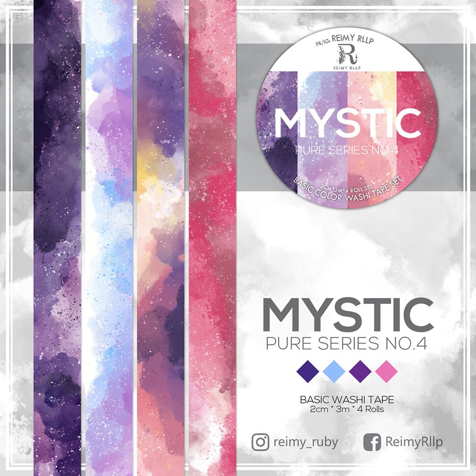 Mystic | Basic Color Washi Tape