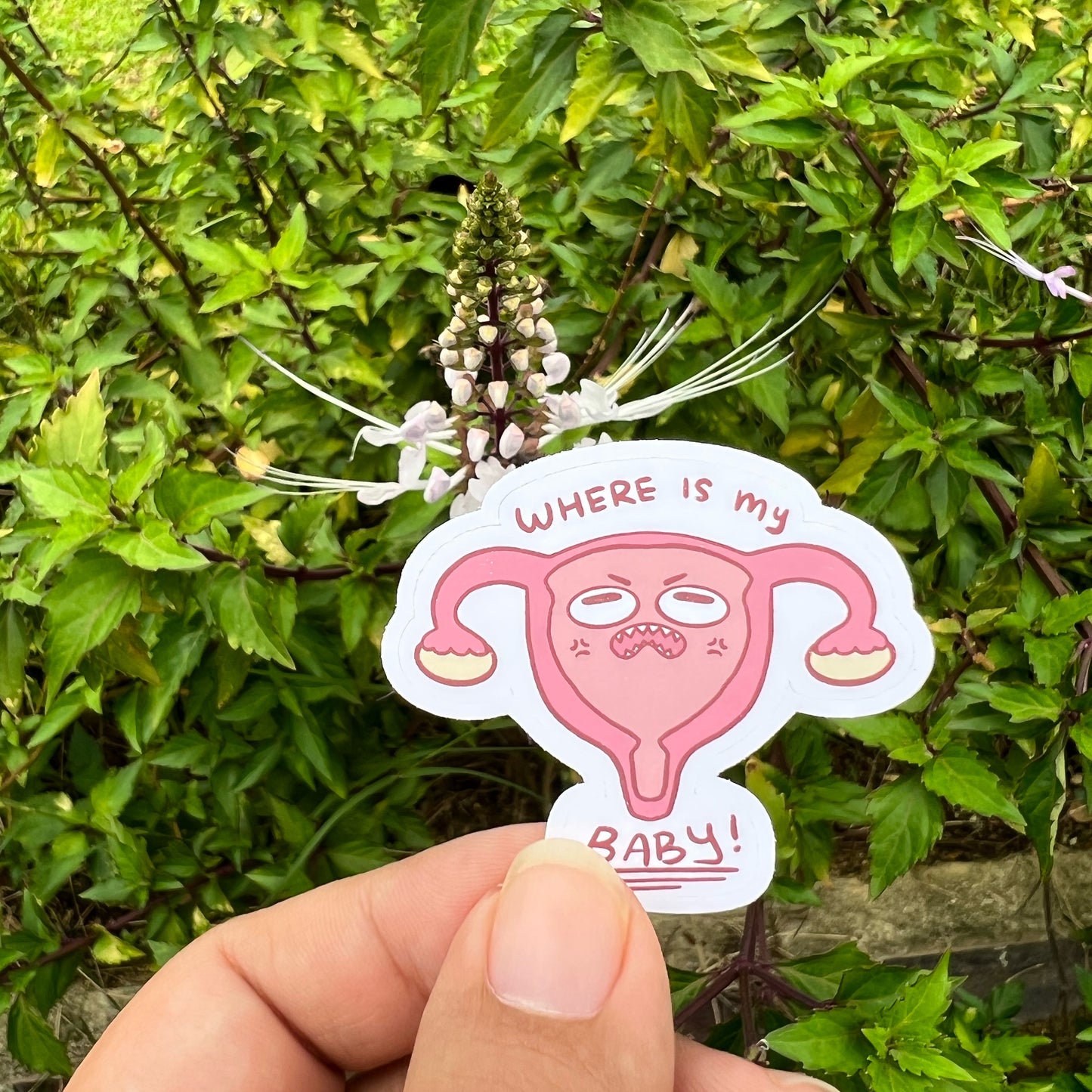 Angry Uterus Sticker