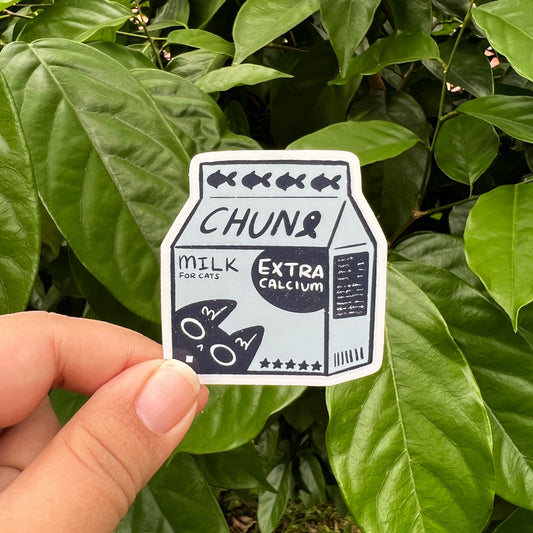 Chuna Milk Sticker