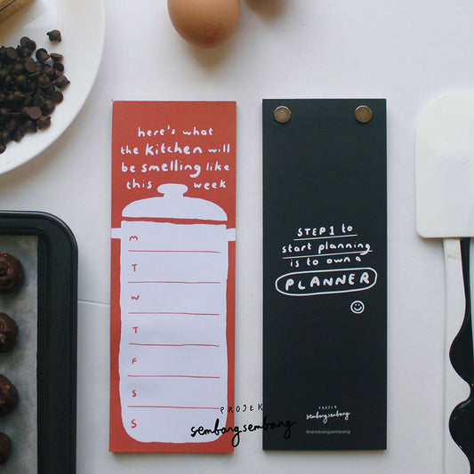 Magnetic Planner - Meal Plan