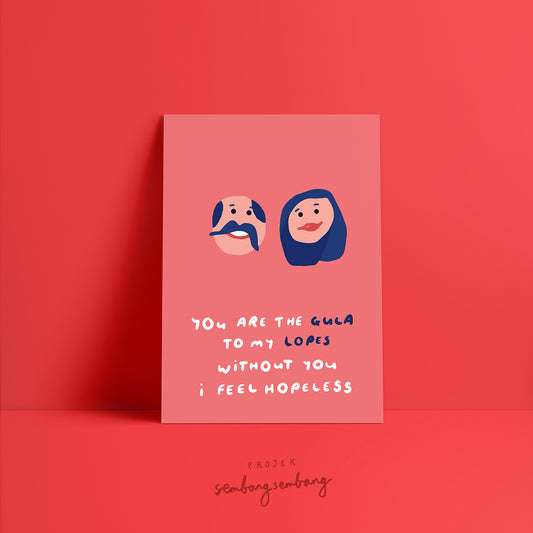 Postcard - Lopes dan Gula