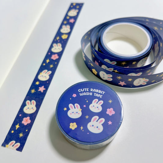 Panda Yoong | Cute rabbit washi tape
