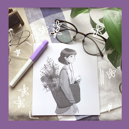 Parasoljaune Waiting illustration pack