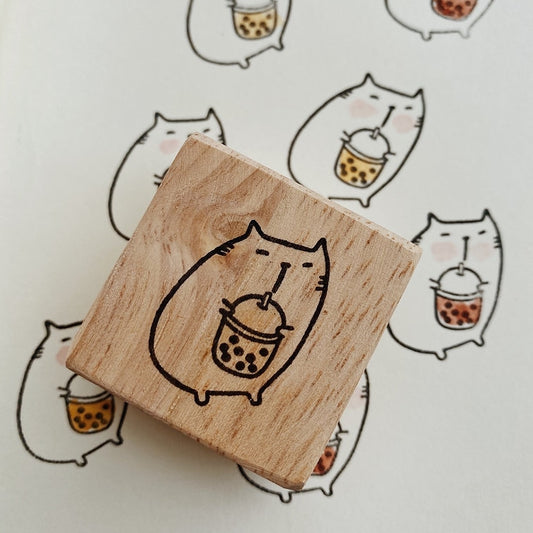Catdoo rubber stamp - Boba cat (CD2570119)