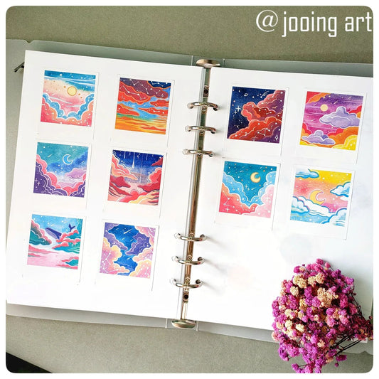 Polaroid Cloud Sticker