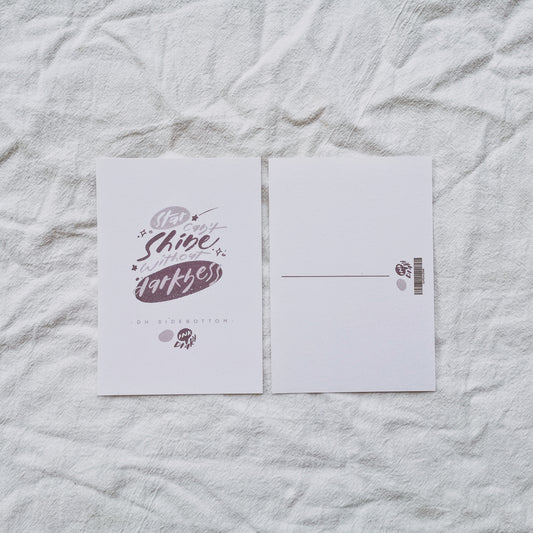 INK.DIARY Postcard - Star