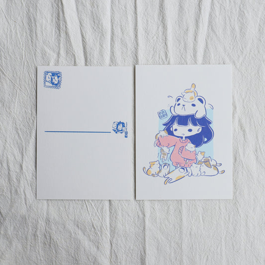 INK.DIARY Postcard - Cat