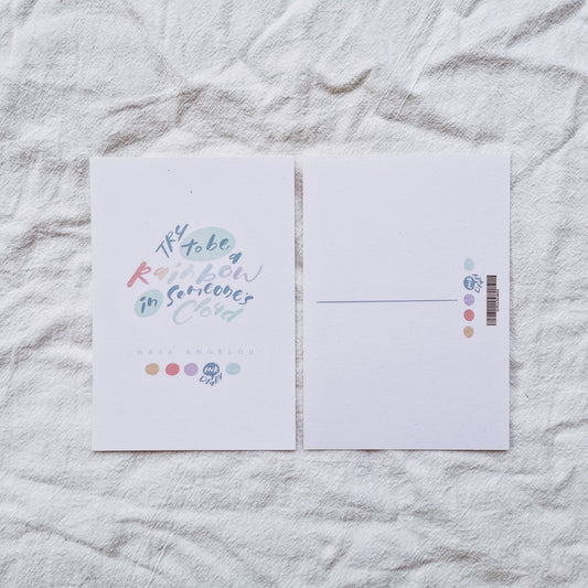 INK.DIARY Postcard - Rainbow