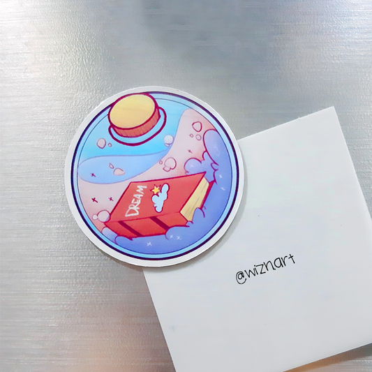 Fridge magnet - Potion bottle