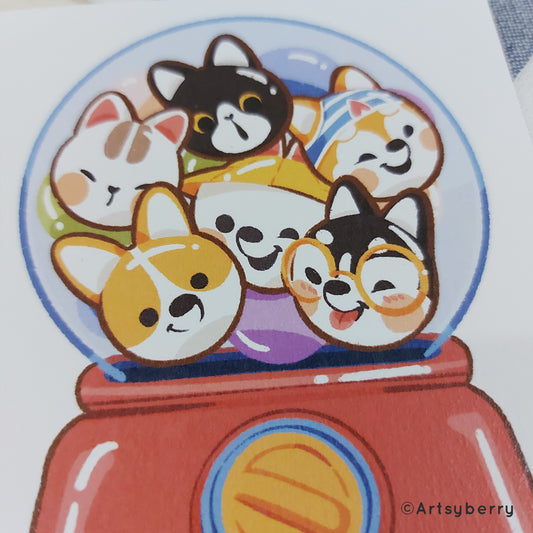 Art Print // Gumbols