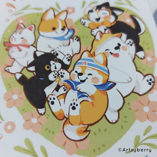 Art Print // Happiness Inside