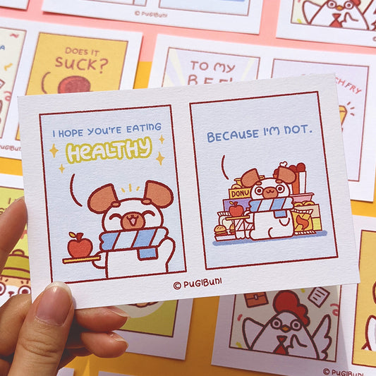 PugiBuni Postcard Comic Vol2 - Pugi