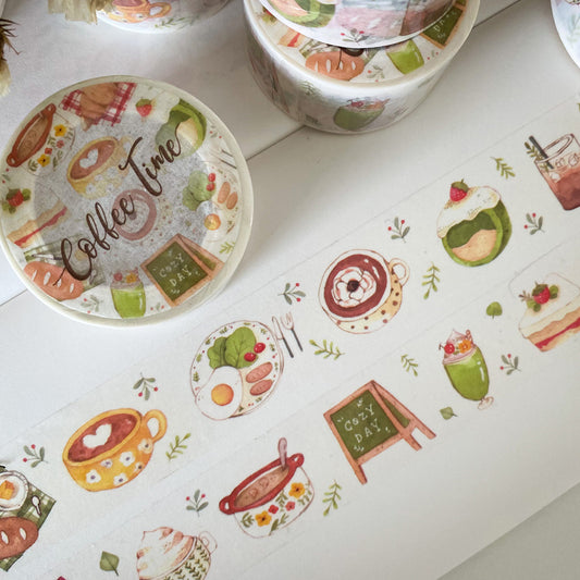 Coffee Time Washi Tape