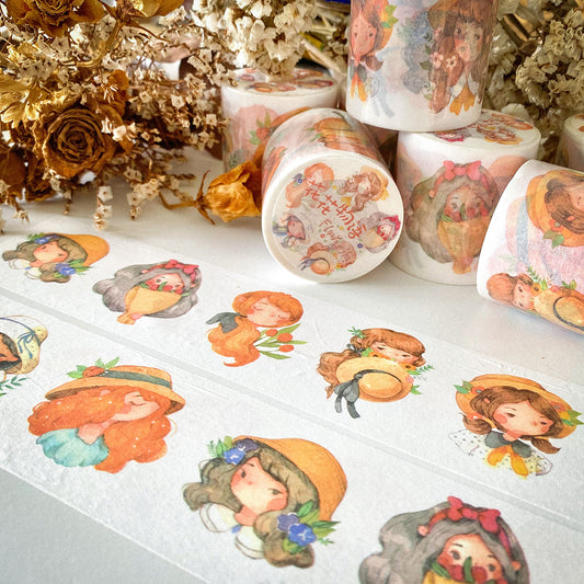 Flower Hat Washi Tape