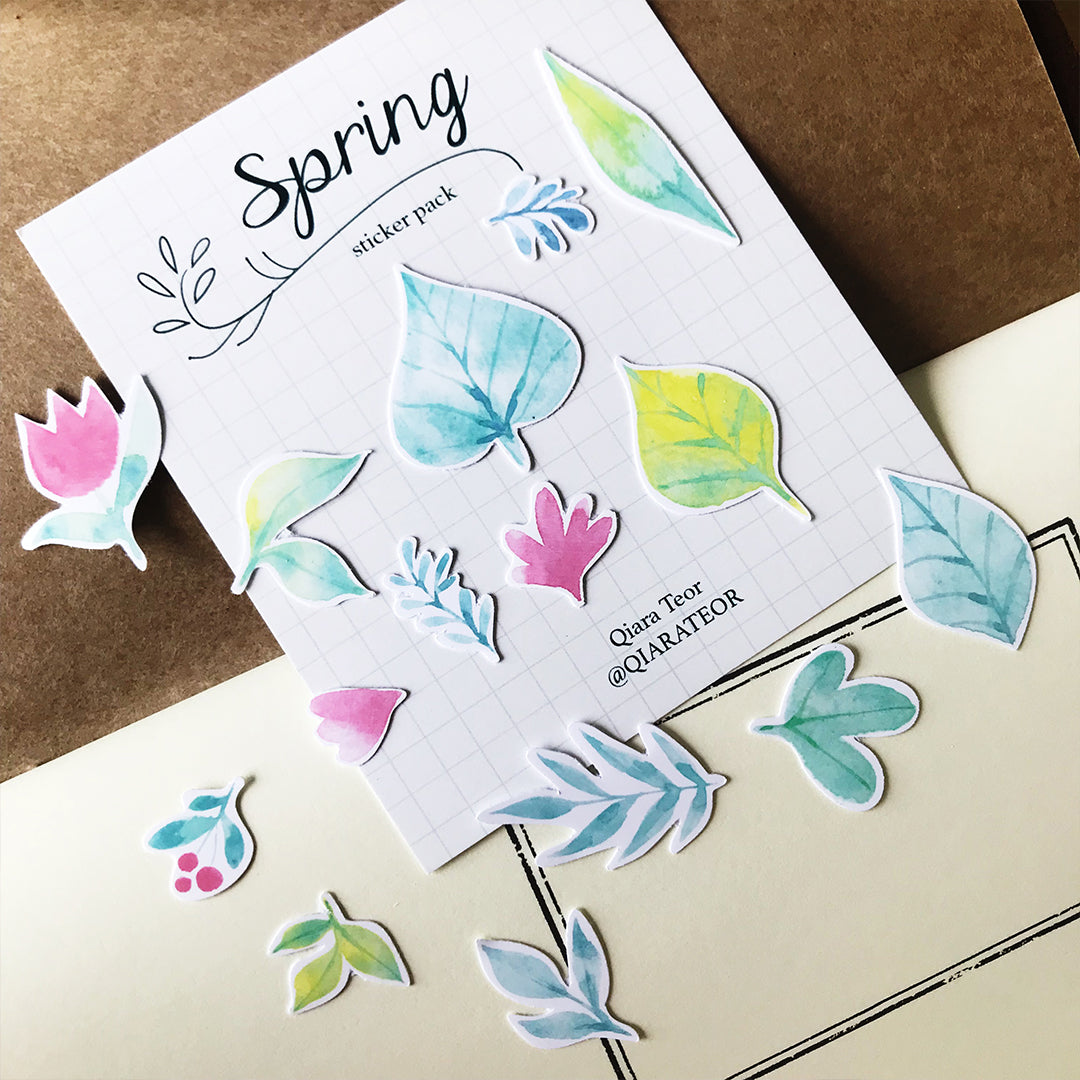 Spring Charged Sticker Spring Sticker Pack – chub.my