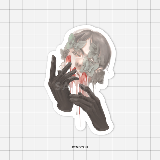 Chou II Waterproof Vinyl Sticker