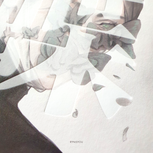 171 - Butterfly A5 Print - Deboss Effect